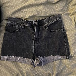 Madewell jean shorts size 8. High waisted.
